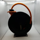 Giraffe Retractable Air Hose Reel Wall Mount with 3/8 in. x 25 FT Hybrid Hose, Pneumatic Heavy Duty Steel Reel Auto Rewind 300PSI
