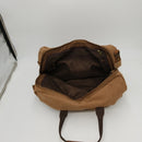 Duffle Bag for Men Waterproof Genuine Leather Canvas Travel Duffel Bags for Women Overnight Weekender Bag for Traveling, Brown