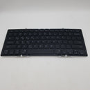 iClever BK05 Bluetooth Keyboard with 3-Color Backlight, Bluetooth 5.1 Multi-Device Foldable Keyboard with Aluminum Alloy Base for iOS Windows Android Tablets, Smartphones, Laptops, PC and More