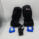 Heated Mittens Gloves for Women Men-7.4V 4000 MAH Electric Rechargeable Battery Heating Gloves for Ski Skating Snow Camping Hiking Heated Arthritis Gloves