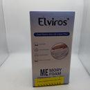 Elviros Cervical Memory Foam Pillow, Contour Pillows for Neck and Shoulder Pain, Ergonomic Orthopedic Sleeping Neck Contoured Support Pillow for Side Sleepers, Back and Stomach Sleepers (Grey-S)