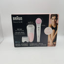 Braun Epilator Silk-pil 5 5-895, Hair Removal for Women, Shaver & Trimmer, Rechargeable, Cordless, Wet & Dry, Cleansing Brush, Beauty Kit & 5 extras
