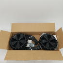 Rolling Snow Pusher Black