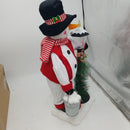 28" Animated Musical Snowman with Lamp