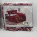 Marissa Chenille Sham Burgundy Standard