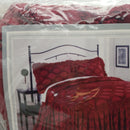 Marissa Chenille Sham Burgundy Standard