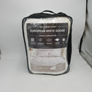 1000-Thread Count Goose Down Comforter White King