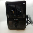 Optimus Utility Heater with Thermostat - Opened Item Grey