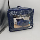 Pintuck 8-Piece comforter set Navy King