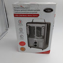 Optimus Utility Heater with Thermostat Grey