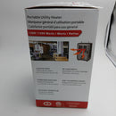 Optimus Utility Heater with Thermostat Grey