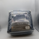 Kathy Ireland Daybreak Loveseat Slipcover Black