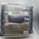 Kathy Ireland Daybreak Loveseat Slipcover Black