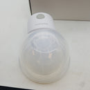 Momcozy Wearable Electric Breast Pump S12, LCD Hands-Free Breastpump, Low Noise & Painless Breast Pump with 2 Mode & 9 Levels, Portable Breastfeeding Breastpump Can Be Worn in-Bra, 24mm Flange, White