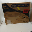 Folding Pedal Exerciser Mini Exercise Bike Portable Foot Peddler Desk Bike Arm and Leg Peddler Machine with LCD Monitor
