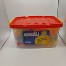 Excellerations STEM Translucent Light Blocks - Set of 100 in a Bin