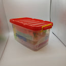 Excellerations STEM Translucent Light Blocks - Set of 100 in a Bin