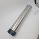 San Jamar C3400E Stainless Steel Vertical Surface Mount Beverage Cup Dispenser, Fits 12oz to 24oz Cup Size, 2-3/4'' to 3-7/8'' Rim, 23-1/2'' Tube Length