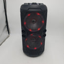 IQ Sound 2x8" Portable Bluetooth Speaker Black