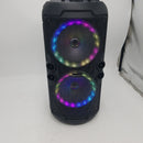IQ Sound 2x8" Portable Bluetooth Speaker Black