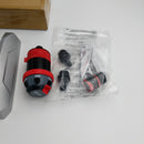 Eden 94122 Metal Adjustable 6-Pattern Sprinkler Bundle, Base, |Quick Connect Starter Set
