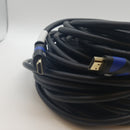 Postta HDMI Cable(75 Feet Blue) HDMI 2.0V with Built-in Signal Booster-Support 4K,3D,1080P,Ethernet,Audio Return-1 Pack