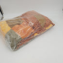 Heritage Patchwork Chenille Bedspread Safari/Brown/Tan Queen