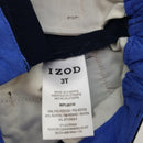 IZOD Boys' Bi Stretch Flat Front Dress Pant, Blue Indigo, 3T