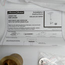 American Standard 1599205.020 Evolution Deep Soak Max Drain, 1.5, White