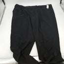 Van Heusen Men's Big and Tall Traveler Stretch Pleated Dress Pant, Black, 52W x 30L