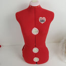 Singer S/M Adjustable Dress Form Red
