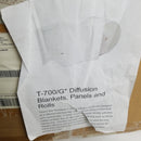 Viskon-Aire 700-283 T-700/G White 58'' x 58'' Diffusion Media (Pad/Blanket)