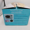 Nostalgia Electrics Retro 0.7 Cubic Ft Microwave Aqua