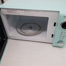Nostalgia Electrics Retro 0.7 Cubic Ft Microwave Aqua