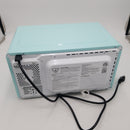 Nostalgia Electrics Retro 0.7 Cubic Ft Microwave Aqua