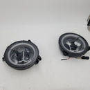 9 Inch LED JL Headlight with Halo DRL for Wrangler JL 2018 2019 2020 2021 2022/ Gladiator（JT）2020 2021 2022, w/Adjustable Screw Headlights High Low Beam Headlamp