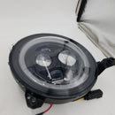 9 Inch LED JL Headlight with Halo DRL for Wrangler JL 2018 2019 2020 2021 2022/ Gladiator（JT）2020 2021 2022, w/Adjustable Screw Headlights High Low Beam Headlamp