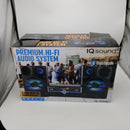 Supersonic IQ-9000BT Hi-Fi Multimedia Audio System with Bluetooth and Auxiliary/USB/Microphone Inputs