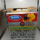 BestAir 3pk 20X25X5 Replacement Air Furnace Filter Merv 11