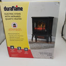 Duraflame DFI-470-03, Black Infrared Quartz Fireplace Stove
