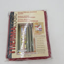 Weathermate Grommet Top Curtain Panel Pair - Burgu