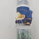 RoomMates RMK11293WP Navy Wave Ogee Peel & Stick Wallpaper
