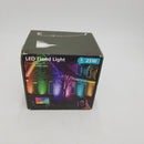 LED Flood Light 25W RGBCW Smart Bluetooth Flood Light, Outdoor RGB Color Changing Led Stage Landscape Lighting, Cool&Warm White & 16 Million Colors, IP66 Waterproof, Timing & Music Sync 4 Pack
