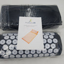 ProsourceFit ProSource Acupressure Mat and Pillow Set for Back/Neck Pain Relief and Muscle Relaxation, Black