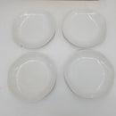 LE TAUCI Dinnerware Sets 12 Piece, Serve for 4, Ceramic Plates and Bowls Set (10" Dinner Plates + 8" Salad Dish + 22 oz Bowl) x 4, House Warming Wedding Gift, Dishwasher Microwave Oven safe - White