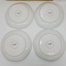LE TAUCI Dinnerware Sets 12 Piece, Serve for 4, Ceramic Plates and Bowls Set (10" Dinner Plates + 8" Salad Dish + 22 oz Bowl) x 4, House Warming Wedding Gift, Dishwasher Microwave Oven safe - White