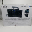 Jensen 3 CD Turntable Cassette Stereo Black
