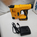BHTOP 20V Cordless Brad Nailer Stapler , 18 Gauge 2 in 1 Stapler Kit, Heavy Finish Nail Gun with 2.0A Rechargeable Battery, Charger, 2500pcs Nails and 500pcs Staples