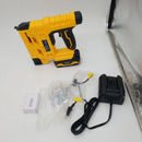 BHTOP 20V Cordless Brad Nailer Stapler , 18 Gauge 2 in 1 Stapler Kit, Heavy Finish Nail Gun with 2.0A Rechargeable Battery, Charger, 2500pcs Nails and 500pcs Staples