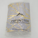 FMFUNCTEX Foil Gold Branch Grey Blackout Window Curtains for Bedroom Living Room 96inch Long Modern Metallic Print Thermal Curtain Drapes Grommet Top 2Panels